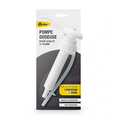Afbeelding van Doseerpomp voor 40 mm hals 1 druk = 20 ml eenvoudige bediening