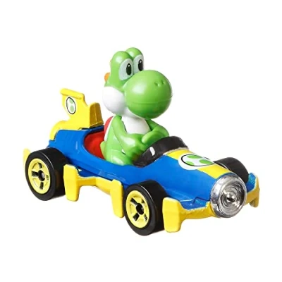 Afbeelding van Hot Wheels Mario Kart Yoshi Mach 8