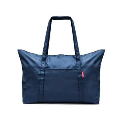 Afbeelding van Reisenthel Mini Maxi Travelbag Reistas Opvouwbaar 30L Dark Blue Donkerblauw