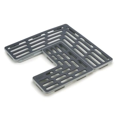 Image de Protecteur d’évier ajustable Joseph SinkSaver 85037, Gris
