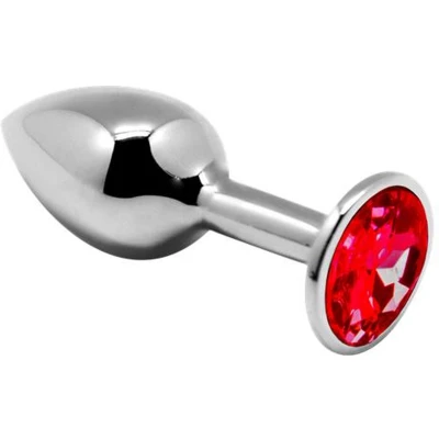 Afbeelding van Butt Plug with Red Jewel Size S