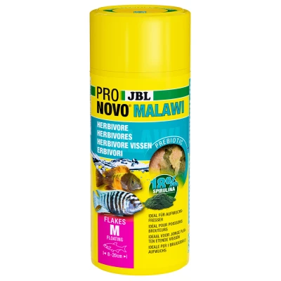 Afbeelding van Jbl Pronovo Malawi Vlokken M Vissenvoer 250 ml