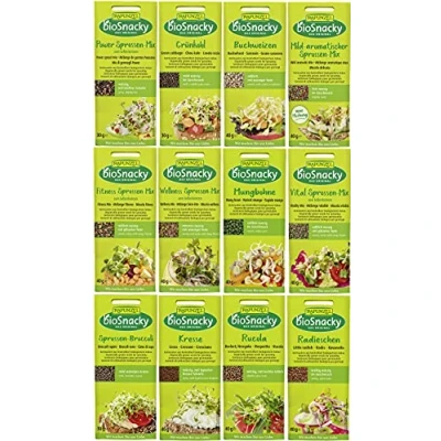 Afbeelding van Rapunzel Biologische kiemzaad mix 12 soorten 450 g