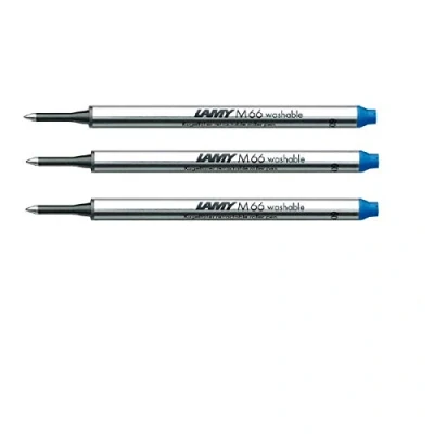 Afbeelding van Lamy M66 rollerbalpenvullingen, blauw, 3 stuks