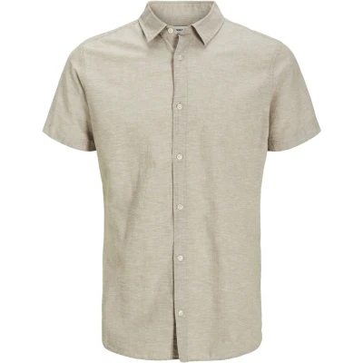 Afbeelding van Jack &amp; Jones Jjebreeze Overhemd, Heren, Maat: Small, Crockery