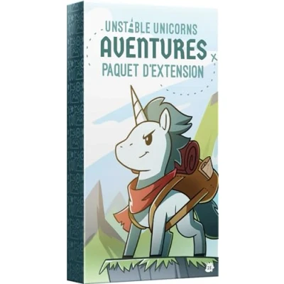 Afbeelding van Asmodee TeeTurtle Unstable Unicorns Uitbreiding: Avonturen Bordspellen Kaartspellen Volwassenen en kinderen vanaf 8 jaar 2 tot spelers Franse versie