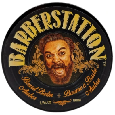 Afbeelding van Barberstation Beard Balm Amber 50 ml