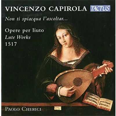 Afbeelding van Paolo Cherici Compositione Di Vincenzo Capirola (Lute Works), 1517 (CD)