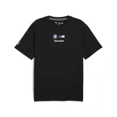 Afbeelding van BMW M Motorsport Essentials T shirt met logo voor Heren, Zwart, Maat XXL PUMA