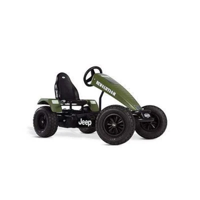 Afbeelding van BERG XL frame Jeep Revolution BFR 3 Skelter Drie versnellingen Groen Vanaf 5 jaar