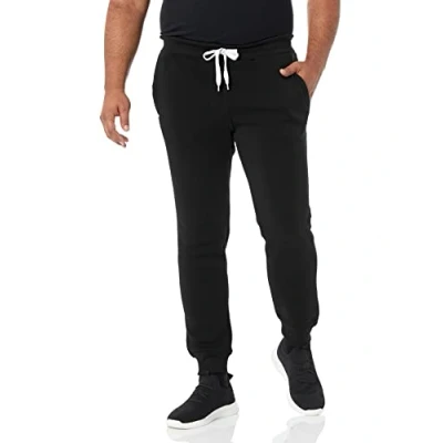 Afbeelding van Southpole Active Basic Jogger Fleece Pants Trainingsbroek voor heren, zwart.