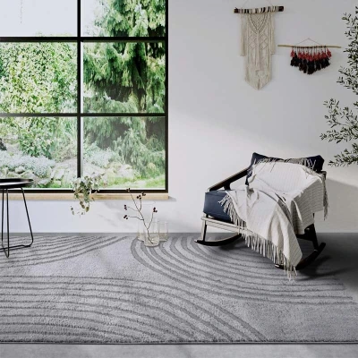 Afbeelding van Vloerkleed Pigment Licht 80x120cm Grijs 123vloerkleed.nl is de online webshop voor vloerkleden en woonaccessoires.
