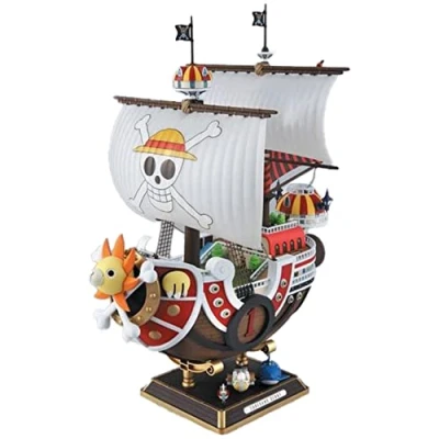 Afbeelding van Bandai Thousand Sunny Nieuwe Wereld One Piece Boot Modelbouwpakket 30 Cm Veelkleurig