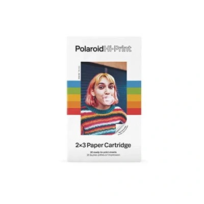 Afbeelding van Polaroid HI Print 2x3 Paper Cartridge 20 Sheets Fotopapier multicoloured, Maat: One Size, Multi coloured