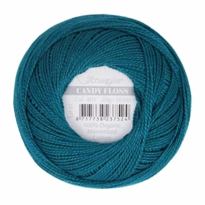 Afbeelding van Candy Floss, Kleur Dark Teal 401