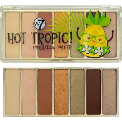 Afbeelding van W7 Hot Tropical Oogschaduw Palette