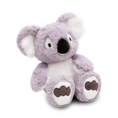Afbeelding van Koala Barry pluche knuffeldier, 25 cm, grijs, zacht pluche, schattig dier om te spelen, voor kinderen en volwassenen, een geweldig cadeau idee