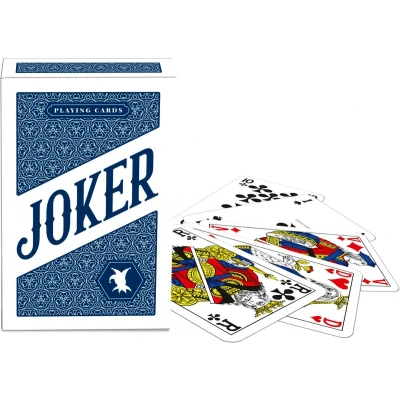 Afbeelding van Cartamundi Speelkaarten Bridge Joker Karton Blauw/wit (fr)