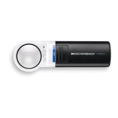 Afbeelding van Eschenbach Optische handloep met mobiluxLED LED verlichting Vergroting: 10x Lensgrootte: (Ø) 35 mm