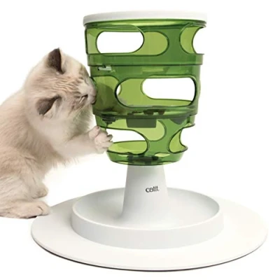 Afbeelding van Catit Senses Food Tree Kattenspeelgoed 27x35x31 cm Wit Groen