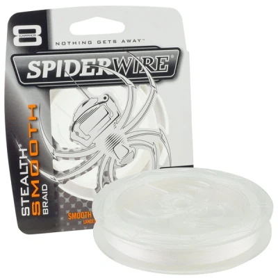 Afbeelding van Spiderwire Stealth Smooth 8 &#039;Translucent&#039; 0.11mm 300m Gevlochten lijn