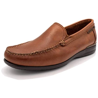 Afbeelding van FLUCHOS Orion, mocassins voor heren, Bruin 000