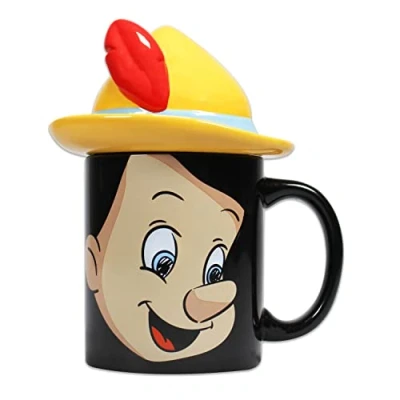 Afbeelding van Disney Pinocchio Pinokkio met hoed 3D Mok