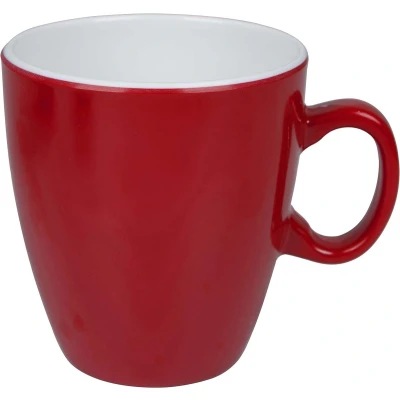 Afbeelding van Bo Camp Mok Two Tone Melamine 4 Stuks Rood