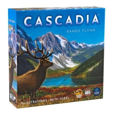 Afbeelding van Lucky Duck Games Cascadia gezelschapsspel spel van Frankrijk