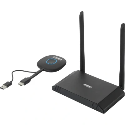 Afbeelding van SpeaKa Professional SP VShare Draadloos 4K UHD presentatiesysteem 4 voudige Multi Viewer, Digital Whiteboard functie, Veilige draadloze overdracht, Airplay en