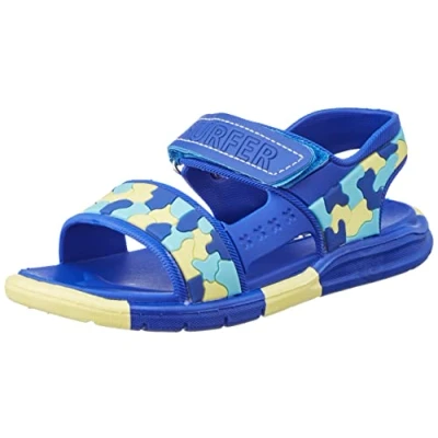 Afbeelding van Chicco Strand en zwembadsandalen met klittenbandsluiting, uniseks, kinderen, design in Italië, Blauw (1)