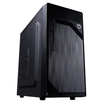 Afbeelding van ATX/mATX Semi toren doos Hiditec CHA010032 Zwart