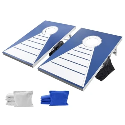 Image de VEVOR Kit de Cornhole Portable 91,5x61 cm Planche Jeu Poche avec 8 Sacs