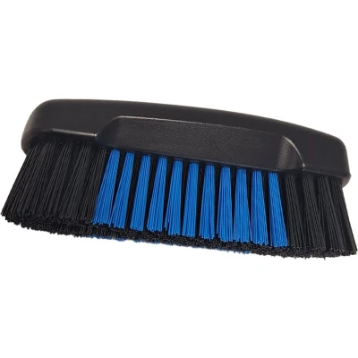 Afbeelding van Nagel en schrobborstel 5 x 12 cm ergonomisch Blauw/Zwart