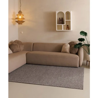 Afbeelding van Laagpolig Vloerkleed Lush Grijs 160x230 Cm