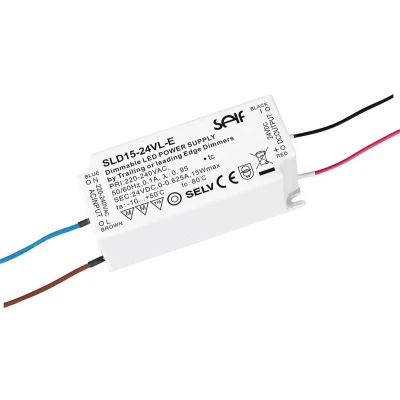 Afbeelding van Self Electronics SLD15 24VL E LED driver Constante spanning 15 W 200 625 mA 24 V/DC Dimbaar, Overbelastingsbescherming, Overspanning, Montage op ontvlambare