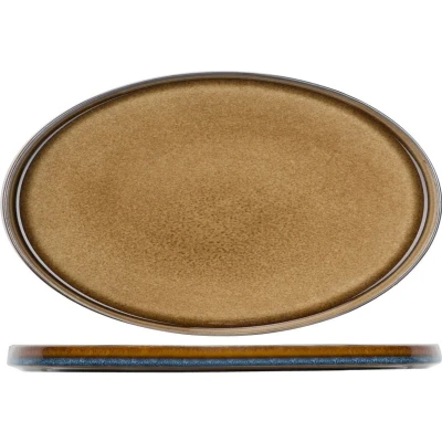 Afbeelding van Cosy &amp; Trendy Serveerschaal Quintana Amber 36 x 24 cm