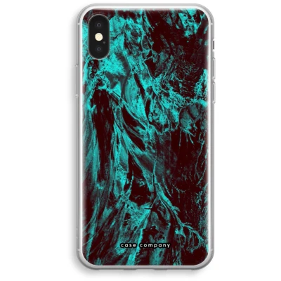 Afbeelding van Case Company® iPhone X hoesje Ice Age Soft Cover Telefoonhoesje Bescherming aan alle Kanten en Schermrand