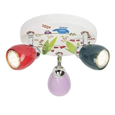 Afbeelding van Brilliant BIRDS Kinder plafondspots Veelkleurig