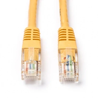 Afbeelding van Netwerkkabel Cat5e U/UTP 20 meter (Geel)