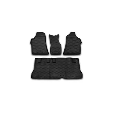 Afbeelding van Element 3D antislip rubberen vloermatten voor Hyundai New H 1 07 20