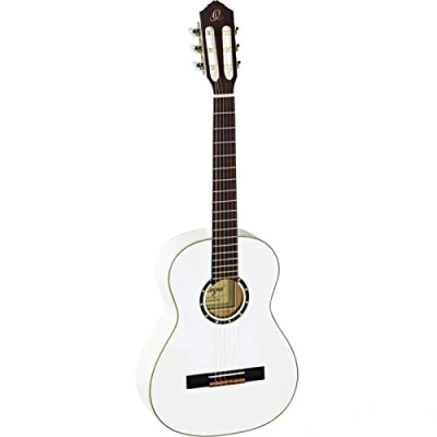 Afbeelding van Ortega R121 3/4 WH wit, incl. Bag Klassieke gitaar