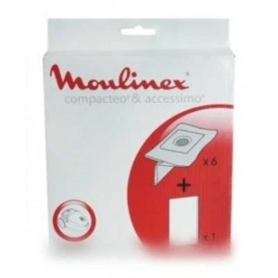 Image de sachet de sacs moulinex 6+1f pour aspirateur