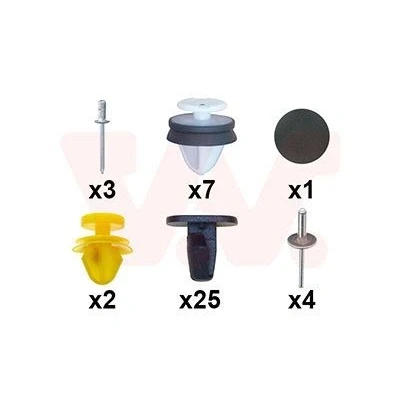 Afbeelding van VAN WEZEL 0929799 Montageset, deur