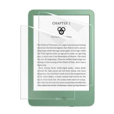 Afbeelding van MoKo 2 stuks displaybeschermfolie compatibel met nieuwe Kindle 11. generatie 2024/2022/(10e generatie, 2019)/(8. Gen, 2016), Blendfreie Folie Premium PET Screen Protector Anti kras folie, mat