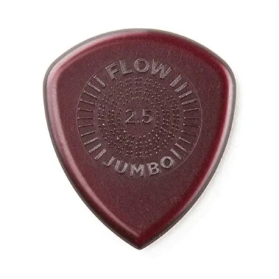 Afbeelding van Jim Dunlop Flow Plectrum Jumbo 2.50 mm 3 pack