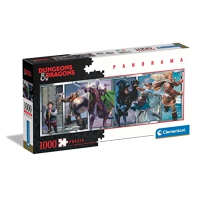 Image de Puzzle Clementoni Donjons et Dragons Panorama 1000 pièces