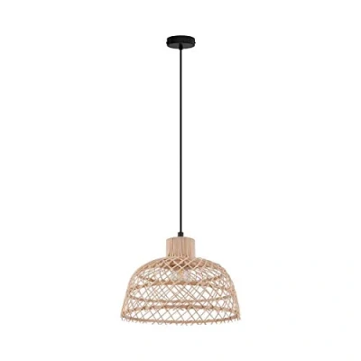 Afbeelding van hanglamp Ausnby Bruin Hout EGLO