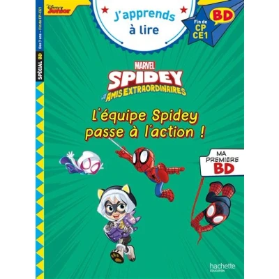 Image de Disney BD Fin de CP CE1 Spidey et ses amis extraordinaires L&#039;équipe passe à l&#039;action !