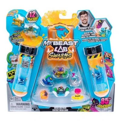 Afbeelding van MrBeast Lab Swarms Atomic Serie 12 pack Experimenteer en creëer microbeesten